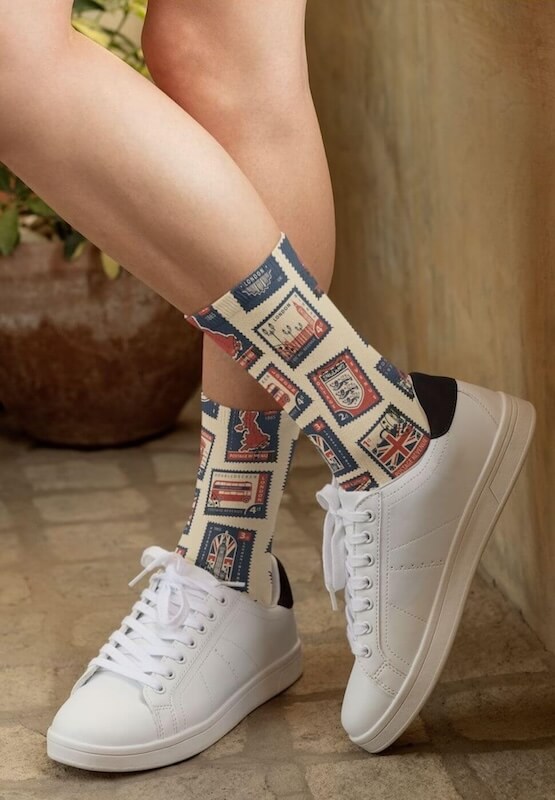 Start Selling Personalised Socks in the UK With Printify Custom Socks 55