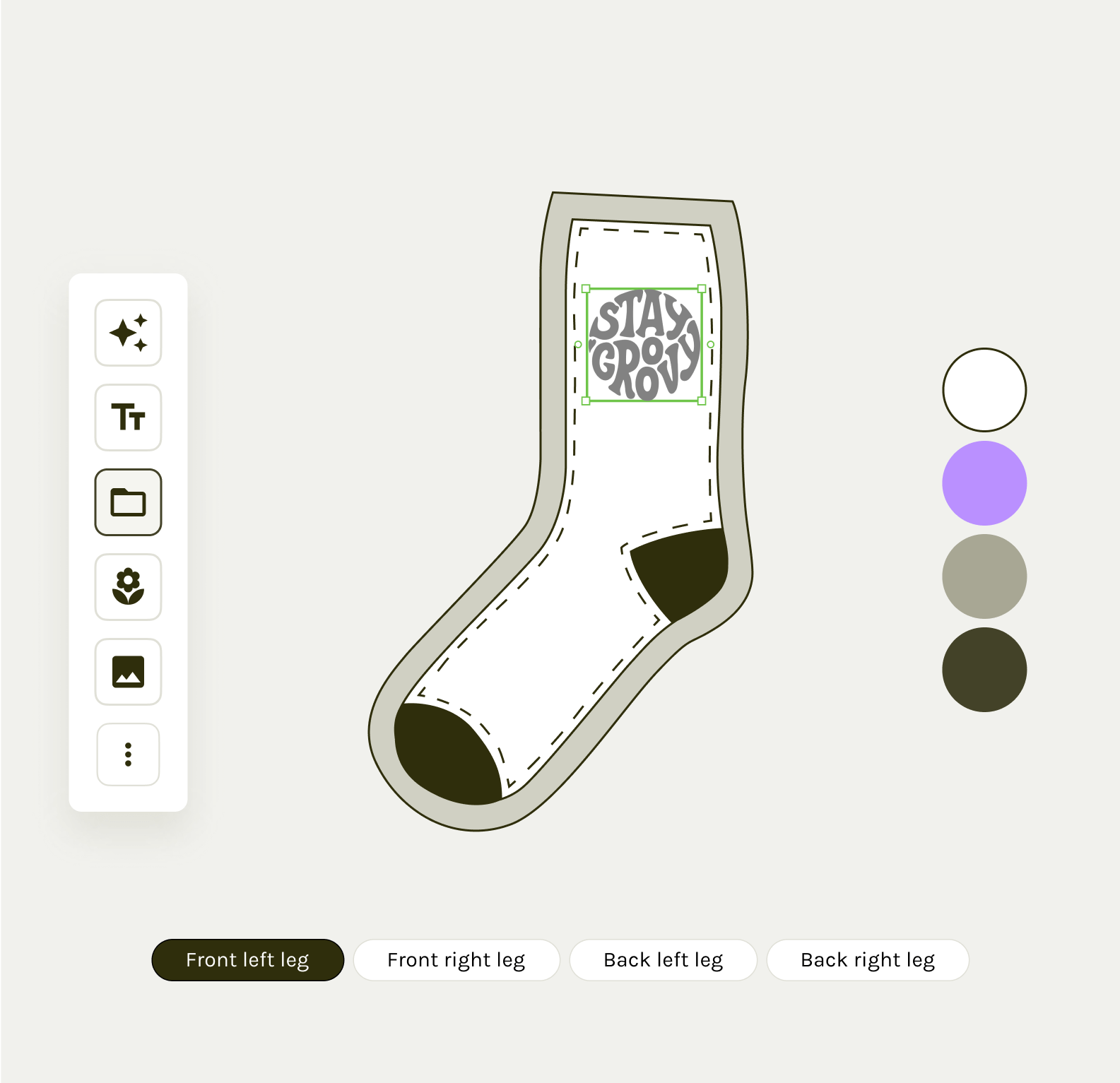 Designing custom printed socks is as easy as 1 2 3 Custom Socks 5
